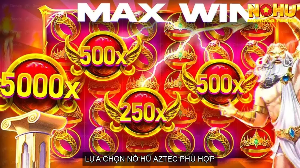 Chinh Phục Nổ Hũ Kho Báu Aztec - Bí Quyết Nohu90 4 Lựa Chọn Nổ Hũ Aztec Phù Hợp