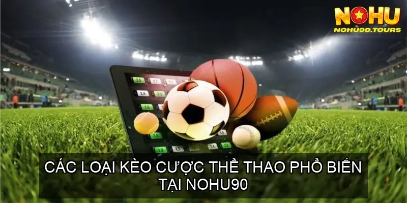 Sảnh Cá Cược Thể Thao Nohu90 - Giải Trí Đỉnh Cao, Thưởng Lớn 3 Các Loại Kèo Cược Thể Thao Phổ Biến Tại Nohu90
