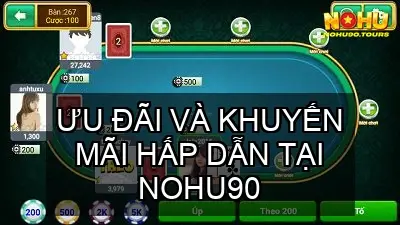 Sảnh Casino Online Nohu90 - Thiên Đường Giải Trí Đỉnh Cao 8 Ưu Đãi và Khuyến Mãi Hấp Dẫn Tại Nohu90